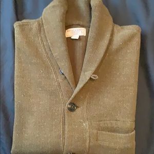 Wallace and Barnes by JCrew shawl collar cardigan